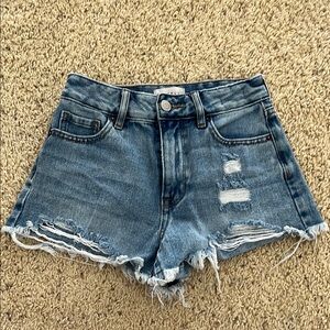 Pacsun Blue Denim Juniors Shorts Size 22